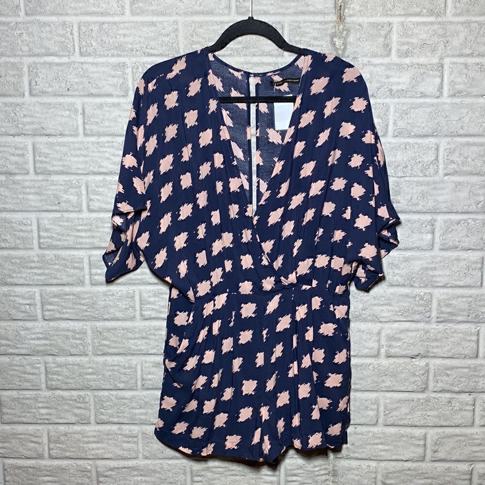 NWT MSRP $178 ViX L ROMPER Women's Size Large